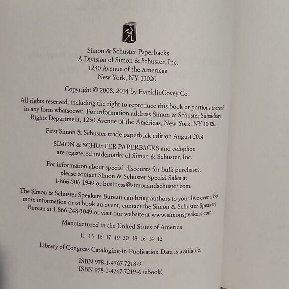 🩵NWOT The Leader in Me - 2nd Edition - Picture 4 of 4